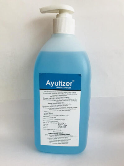 Ayutizer - Lemon- hand sanitizer - Velltree