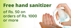 Free hand sanitizer on velltree